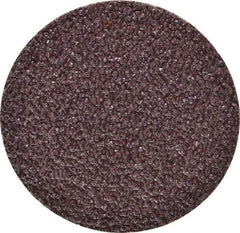 Standard Abrasives - 2" Disc Diam, 36 Grit, Aluminum Oxide Quick Change Disc - Type R Attaching System, Coated, Brown, Very Coarse Grade, 20,000 RPM - Benchmark Tooling