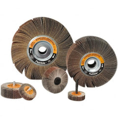 Standard Abrasives - Mounted Flap Wheel - - Exact Industrial Supply