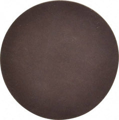 Made in USA - 4" Diam, 320 Grit Aluminum Oxide Adhesive PSA Disc - Extra Fine Grade, Black & White, X Weighted Backing, Flexible - Benchmark Tooling