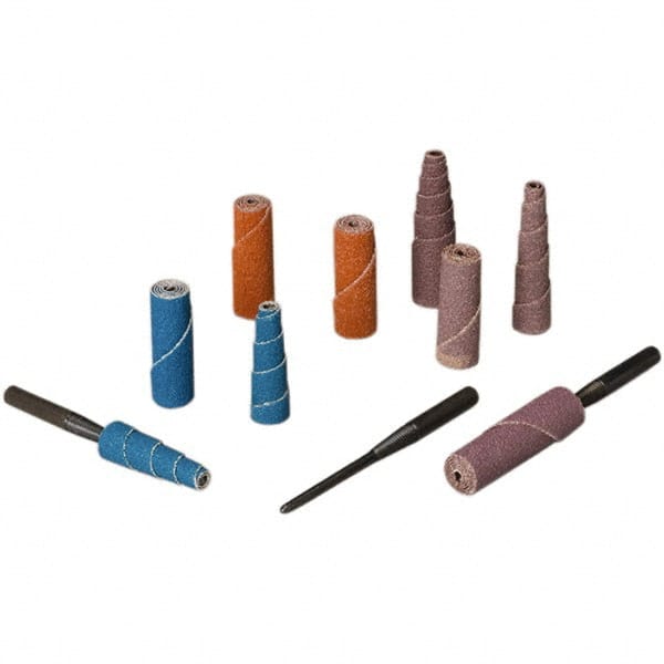 Straight Cartridge Roll: 60 Grit, Aluminum Oxide Coarse Grade