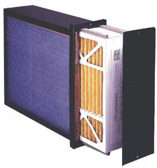 Made in USA - 22" Noml Height x 25" Noml Width x 7" Noml Depth, Air Filter - Cotton/Polyester - Benchmark Tooling