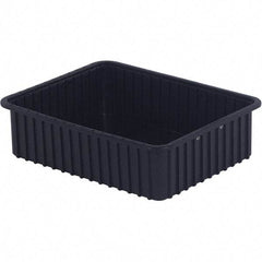 LEWISBins+ - 17-3/8" Wide x 6" High, Black Bin Divider Box - Use with DV1760 Short, DV2260 Long - Benchmark Tooling