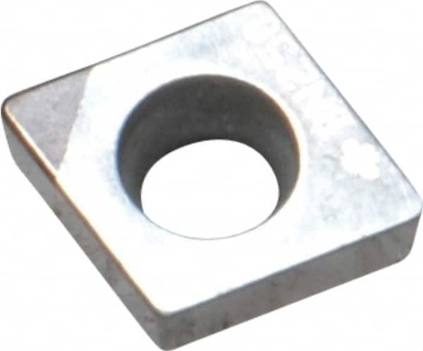 Sumitomo - NU-CCGD21.51 Grade BN250 PCBN Turning Insert - Uncoated, 80° Diamond, 1/4" Inscr Circle, 3/32" Thick, 1/64" Corner Radius - Benchmark Tooling