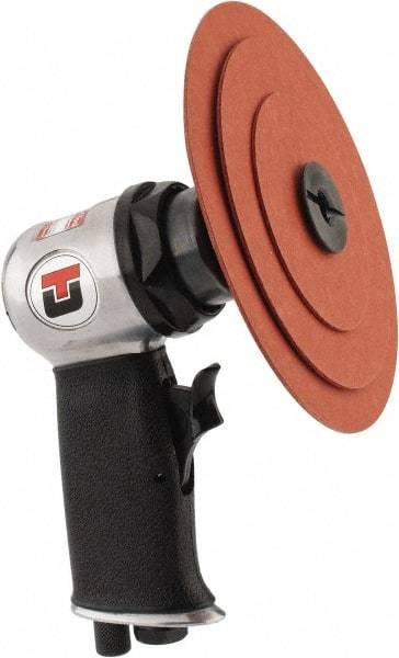 Universal Tool - 3" Max Disc, 20,000 RPM, Pneumatic Handheld Disc Sander - 4 CFM, 1/4 NPT Inlet, 0.33 hp, 90 psi - Benchmark Tooling