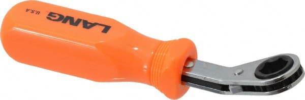 Lang - 7/16" 6 Point Reversible Ratcheting Offset Box Wrench - Benchmark Tooling