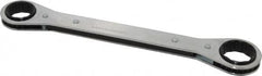 Lang - 13/16" x 15/16" 12 Point Ratcheting Box Wrench - Double End, 9-1/4" OAL, Steel - Benchmark Tooling