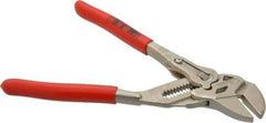 Knipex - 7" OAL, Pipe Wrench Tongue & Groove Pliers - Smooth Smooth Jaws, Standard Head - Benchmark Tooling