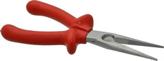 Knipex - 8" OAL, Side-Cutting Pliers - 2-15/16" Jaw Length x 11/16" Jaw Width - Benchmark Tooling