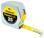 STANLEY® PowerLock® Classic Tape Measure 1" x 25' - Benchmark Tooling