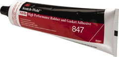 3M - 5 oz Tube Brown Butyl Rubber Gasket Sealant - 300°F Max Operating Temp, Series 847 - Benchmark Tooling