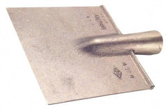 Ampco - Stiff Bronze 1-Edge Scraper - 6" Blade Width x 6" Blade Length, Aluminum Handle - Benchmark Tooling