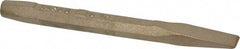 Ampco - 6" OAL x 5/8" Blade Width Nonsparking Hand Chisel - Benchmark Tooling