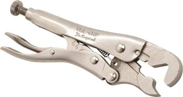 Irwin - 4" OAL Locking Jaw Locking Pliers - 1/4 to 9/16" Jaw Opening, Standard Handle - Benchmark Tooling