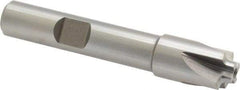 Keo - 1/32" Radius, 7/16" Mill Diam, 4 Flute High Speed Steel Corner Rounding End Mill - Single End, Uncoated, 1/4" Tip Diam, 2-1/2" OAL, 3/8" Shank Diam - Benchmark Tooling