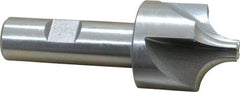Keo - 1/2" Radius, 1-1/2" Mill Diam, 4 Flute High Speed Steel Corner Rounding End Mill - Single End, Uncoated, 3/8" Tip Diam, 3-7/8" OAL, 3/4" Shank Diam - Benchmark Tooling