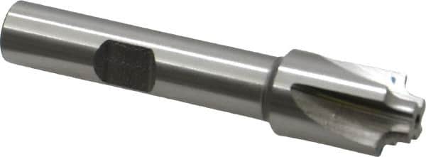 Keo - 2mm Radius, 1/2" Mill Diam, 4 Flute High Speed Steel Corner Rounding End Mill - Single End, Uncoated, 2-1/2" OAL, 3/8" Shank Diam - Benchmark Tooling