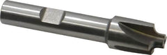 Keo - 2.5mm Radius, 1/2" Mill Diam, 4 Flute High Speed Steel Corner Rounding End Mill - Single End, Uncoated, 2-1/2" OAL, 3/8" Shank Diam - Benchmark Tooling