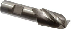 Niagara Cutter - 1", 1-1/2" LOC, 3/4" Shank Diam, 3-3/4" OAL, 2 Flute, Cobalt Square End Mill - Single End, Uncoated, Spiral Flute, 30° Helix, Centercutting, Right Hand Cut, Right Hand Flute, Series SP205 - Benchmark Tooling