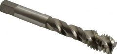 OSG - 1/2-13 UNC 3 Flute Modified Bottoming Spiral Flute Tap - Vanadium High Speed Steel, Bright Finish, 3-3/8" OAL, Right Hand Flute, Right Hand Thread, Oversize, H11 - Benchmark Tooling
