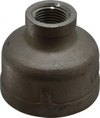 Merit Brass - 1-1/2 x 1/2" Grade 316 Stainless Steel Pipe Reducer Coupling - FNPT x FNPT End Connections, 150 psi - Benchmark Tooling