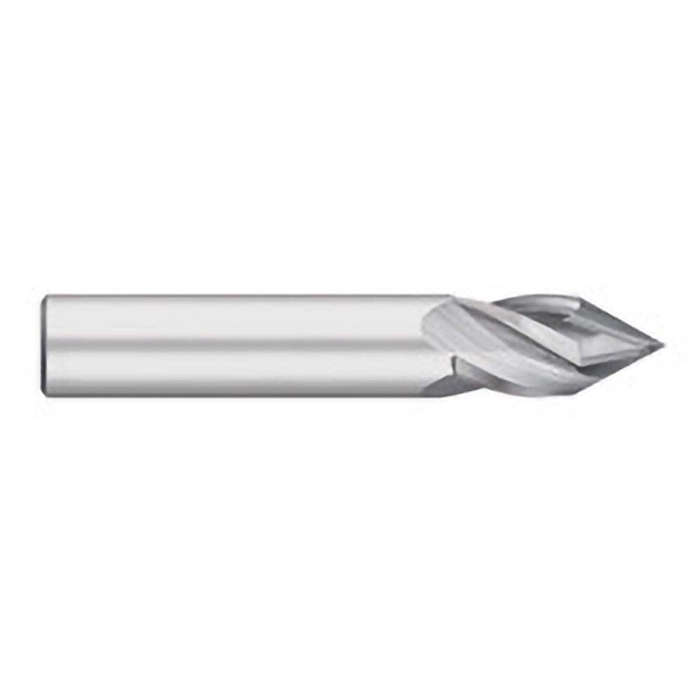 Titan USA - Drill Mills; Material: Solid Carbide ; Mill Diameter (Decimal Inch): 0.0938 ; Shank Diameter (Inch): 1/8 ; Shank Diameter (Decimal Inch): 0.1250 ; Length of Cut (Inch): 3/8 ; Length of Cut (Decimal Inch): 0.3750 - Exact Industrial Supply