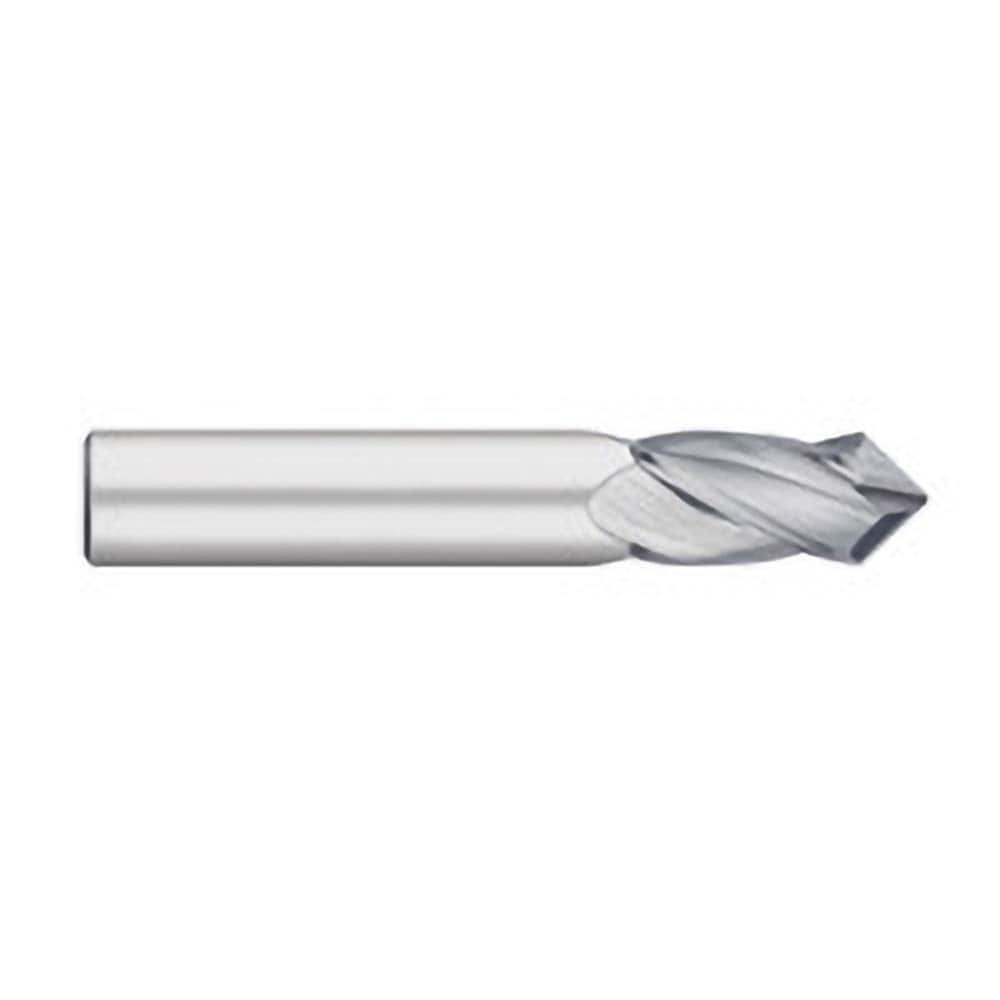 Titan USA - Drill Mills; Material: Solid Carbide ; Mill Diameter (Decimal Inch): 0.0938 ; Shank Diameter (Inch): 1/8 ; Shank Diameter (Decimal Inch): 0.1250 ; Length of Cut (Inch): 3/8 ; Length of Cut (Decimal Inch): 0.3750 - Exact Industrial Supply
