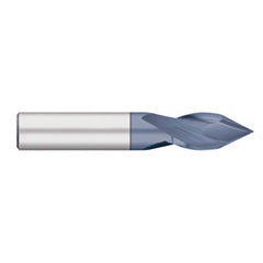 Titan USA - Drill Mills; Material: Solid Carbide ; Mill Diameter (Inch): 1/4 ; Mill Diameter (Decimal Inch): 0.2500 ; Shank Diameter (Inch): 1/4 ; Shank Diameter (Decimal Inch): 0.2500 ; Length of Cut (Inch): 3/4 - Exact Industrial Supply