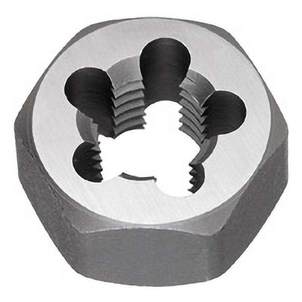 Titan USA - Hex Rethreading Dies; Thread Size: M6X1.00 ; Hex Size (Inch): 1 ; Material: Carbon Steel ; Thread Direction: Right Hand ; Thread Standard: Metric Coarse ; Series/List: 796 - Exact Industrial Supply