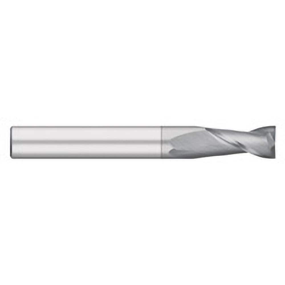 Titan USA - Square End Mills; Mill Diameter (Inch): 1/8 ; Mill Diameter (Decimal Inch): 0.1250 ; Number of Flutes: 2 ; Length of Cut (Inch): 3/4 ; Length of Cut (Decimal Inch): 0.7500 ; Material: Solid Carbide - Exact Industrial Supply