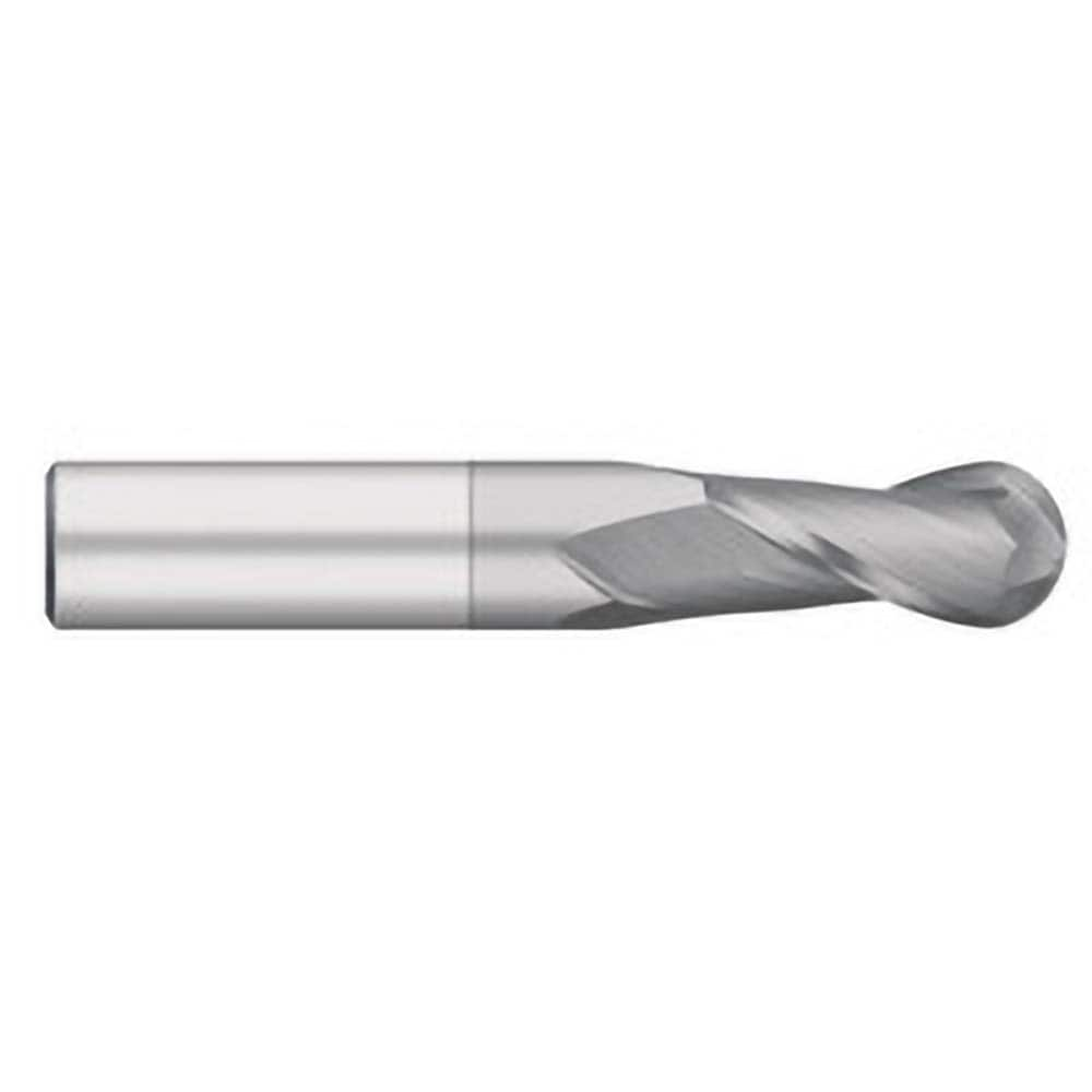 Titan USA - Ball End Mills; Mill Diameter (Inch): 3/4 ; Mill Diameter (Decimal Inch): 0.7500 ; Number of Flutes: 2 ; Length of Cut (Inch): 1-1/2 ; Length of Cut (Decimal Inch): 1.5000 ; Material: Solid Carbide - Exact Industrial Supply