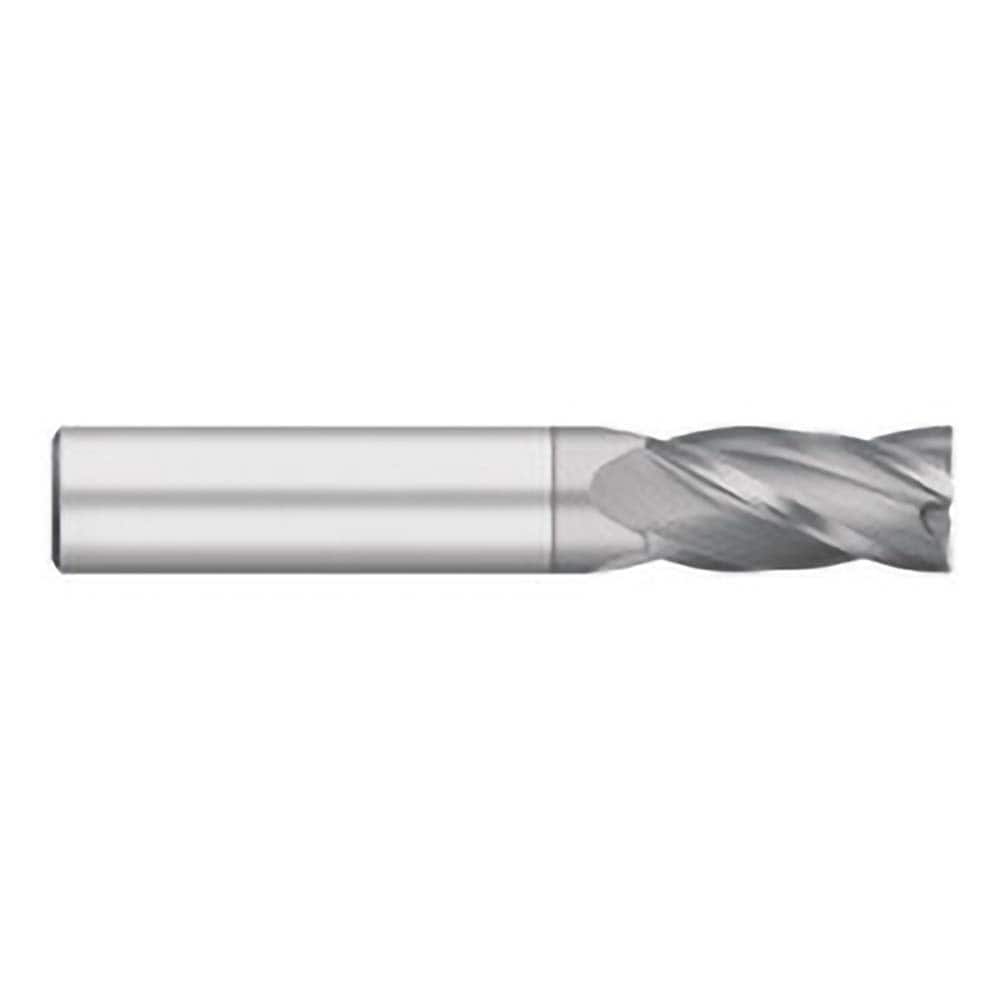 Titan USA - Square End Mills; Mill Diameter (Decimal Inch): 0.0313 ; Number of Flutes: 4 ; Length of Cut (Inch): 1/8 ; Length of Cut (Decimal Inch): 0.1250 ; Material: Solid Carbide ; Finish/Coating: TiCN - Exact Industrial Supply