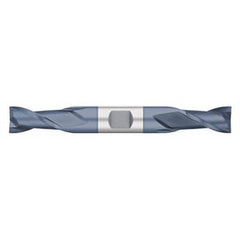 Titan USA - Square End Mills; Mill Diameter (Decimal Inch): 0.4063 ; Number of Flutes: 2 ; Length of Cut (Inch): 13/16 ; Length of Cut (Decimal Inch): 0.8125 ; Material: Cobalt ; Finish/Coating: AlTiN - Exact Industrial Supply