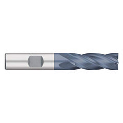 Titan USA - Square End Mills; Mill Diameter (Inch): 5/16 ; Mill Diameter (Decimal Inch): 0.3125 ; Number of Flutes: 4 ; Length of Cut (Inch): 3/4 ; Length of Cut (Decimal Inch): 0.7500 ; Material: Cobalt - Exact Industrial Supply