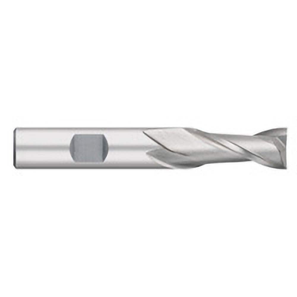Titan USA - Square End Mills; Mill Diameter (Inch): 1 ; Mill Diameter (Decimal Inch): 1.0000 ; Number of Flutes: 2 ; Length of Cut (Inch): 1-1/2 ; Length of Cut (Decimal Inch): 1.5000 ; Material: Cobalt - Exact Industrial Supply