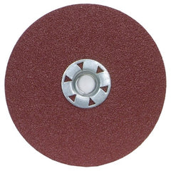 ‎7″ × 1/4″ × 5/8″-11 Fiber Disc 24 Grit Ceramic Aluminum Oxide - Benchmark Tooling