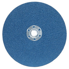 ‎7″ × 1/4″ × 5/8″-11 NorZon BlueFire F826 Fiber Disc 36 Grit Ceramic Alumina/Zirconia Alumina - Benchmark Tooling
