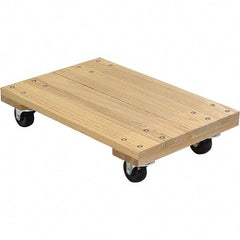 Vestil - 900 Lb Capacity Hardwood Dolly - 24" Long x 16" Wide - Benchmark Tooling
