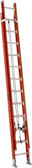 Louisville - 24' High, Type IA Rating, Fiberglass Industrial Extension Ladder - Benchmark Tooling