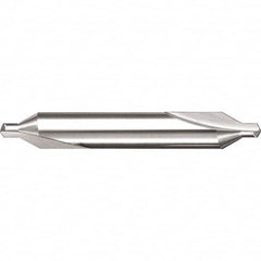 SGS - 5.00 Plain Cut 60° Incl Angle Solid Carbide Combo Drill & Countersink - Benchmark Tooling