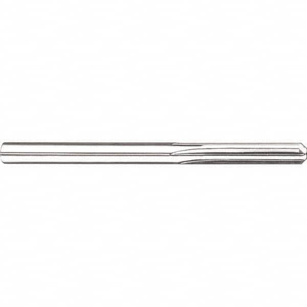 Chucking Reamer: 0.1575″ Dia, 2.4803″ OAL, Straight Shank, Solid Carbide 4 Flute, RH