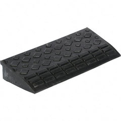 Vestil - 9.68" Long x 23-5/8" Wide, Rubber Rubber Ramp - 4,000 Lb Load Limit - Benchmark Tooling