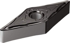 Sandvik Coromant - VNGG33.3 SGF Grade 1105 Carbide Turning Insert - TiAlN2 Finish, 35° Diamond, 3/8" Inscr Circle, 3/16" Thick, 0.1mm Corner Radius - Benchmark Tooling