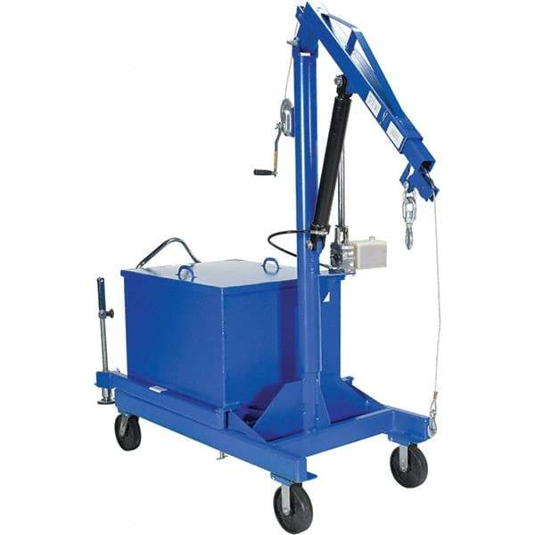 Vestil - 2,000 Lb Load Capacity, Cantilever Hoists Crane - Benchmark Tooling