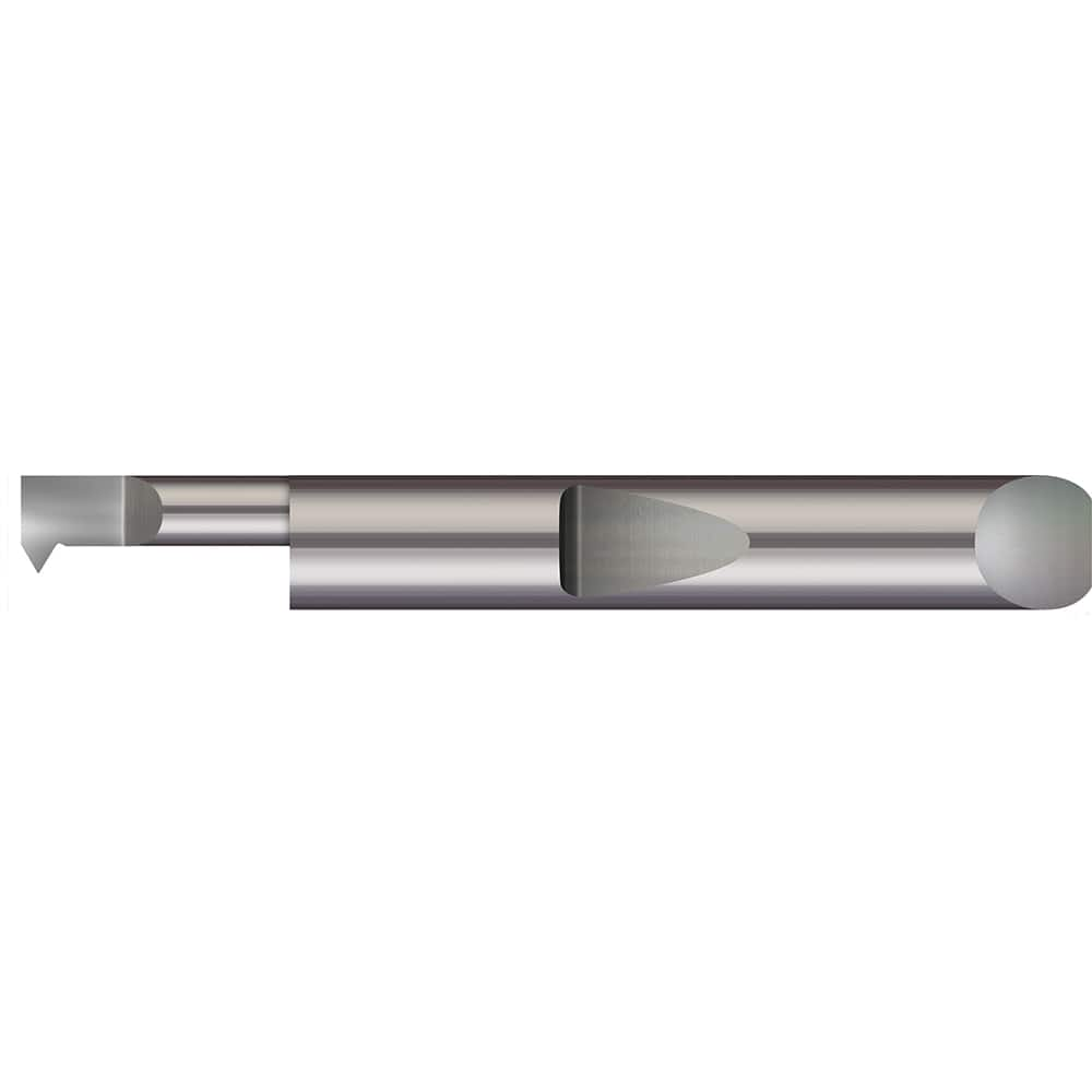 Micro 100 - Single Point Threading Tools; Thread Type: Internal ; Material: Solid Carbide ; Profile Angle: 60 ; Threading Diameter (Decimal Inch): 0.4900 ; Cutting Depth (Decimal Inch): 0.7500 ; Maximum Threads Per Inch: 24 - Exact Industrial Supply