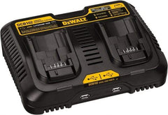 DeWALT - 12 & 20 Volt, 2 Battery Lithium-Ion Power Tool Charger - 1 hr & 30 min to Charge, 12/20 Volt Max Batteries Power Source, Batteries Included - Benchmark Tooling