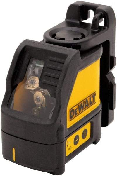 DeWALT - 2 Beam 165' Max Range Cross Line Level - Red Beam, 1/8\x94 Accuracy, Battery Included - Benchmark Tooling