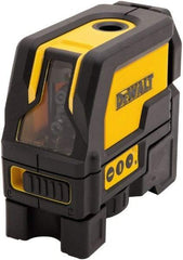 DeWALT - 4 Beam 165, 100' Max Range Cross Line Level - Red Beam, 1/8\x94 Accuracy, Battery Included - Benchmark Tooling