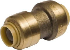 SharkBite - Brass & Chrome Pipe Fittings Type: Reducing Coupling Fitting Size: 3/8 x 1/2 - Benchmark Tooling