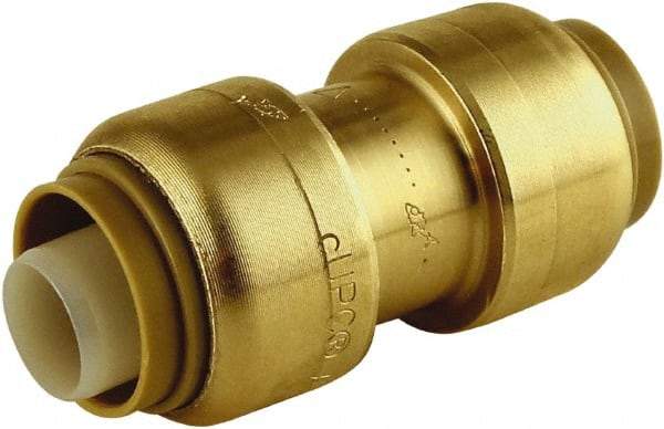 SharkBite - Brass & Chrome Pipe Fittings Type: Coupling Fitting Size: 3/4 x 3/4 - Benchmark Tooling
