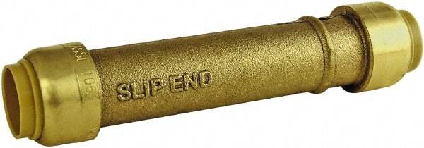 SharkBite - Brass & Chrome Pipe Fittings Type: Coupling Fitting Size: 1 x 1 - Benchmark Tooling